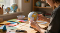 Folding Paper Globes