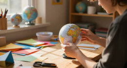 Folding Paper Globes