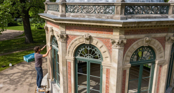 Le Pavillon Vanaudenhove Du Parc Elisabeth à Koekelberg Rouvre Au Public - Le Soir