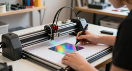 Making Holograms With A Pen Plotter