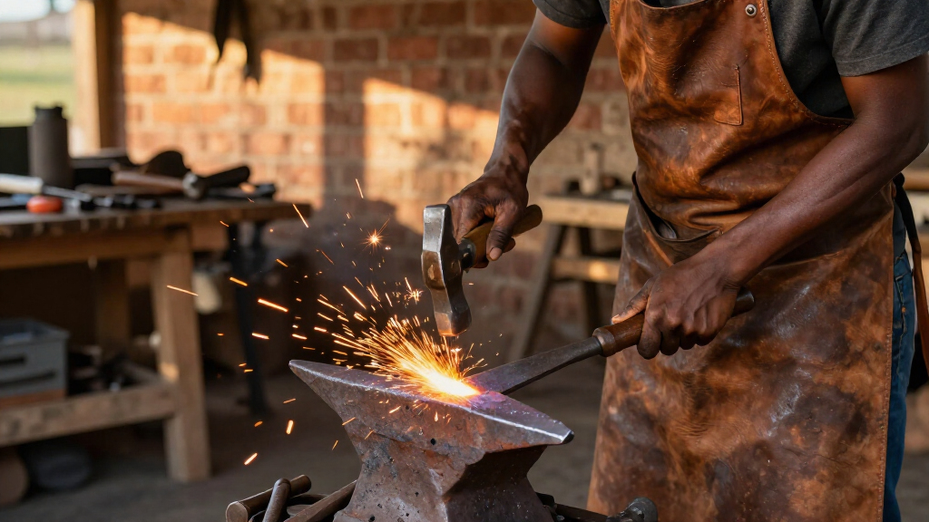 African-American Blacksmiths Forge A Lineage Of Sankofa