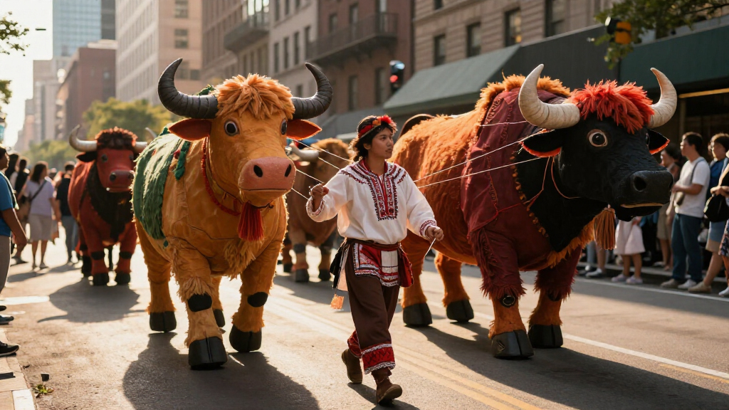 Buffalo Puppet Procession Traces Native History Through NYC’s Streets