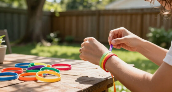 Hannah Buechler Loops Thousands Of Colorful Loom Bands Like Brushstrokes
