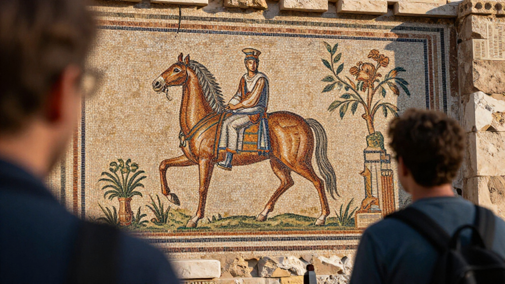 The Breathtaking Sight Of Ancient Rome's Largest Surviving Wall Mosaic