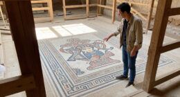 The Largest Roman Mosaic Ever Excavated Opens To The Public