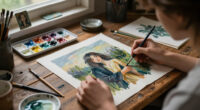 Watercolors By Kelogsloops Traverse The Emotional Terrain Of Love And Loss
