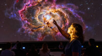 Come Face-to-Face With The Lion Nebula In The James Webb Space Telescope’s Portrait