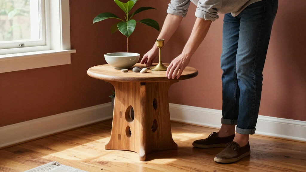 Gdrasuya10 Walnut Meditation Table Altar Table Discontinued? The Closest Current Alternatives