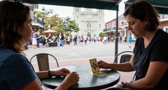 Learning About Listening From A Tarot Card Reader On New Orleans' Jackson Square