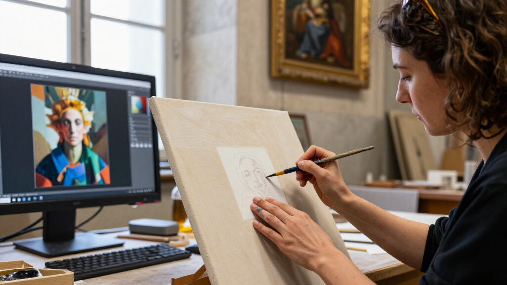Pope Leo Calls To Save Art From AI