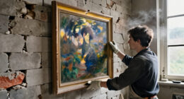 Stolen Renoir Paintings Found Hidden, And Damaged, Behind Cinder Block Wall