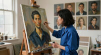 Through Fictional Self-Portraits, Tang Shuo Visualizes An Ancestral Archive
