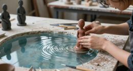 Timeless Totemic Figures By Izumi Kato Coexist In An Otherworldly Aquatic Realm