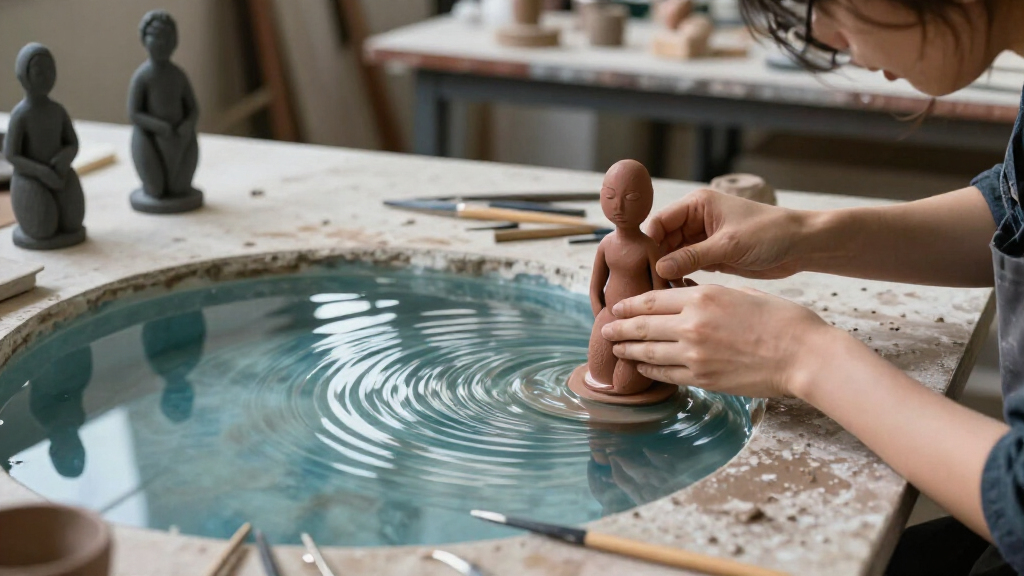 Timeless Totemic Figures By Izumi Kato Coexist In An Otherworldly Aquatic Realm