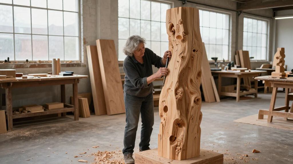 Ursula Von Rydingsvard, Who Sculpted Monuments Of Cedar, Dies At 84