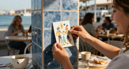 Wish You Were Here! Rose Sanderson’s Witty Postcards Conjure A Strange Reality
