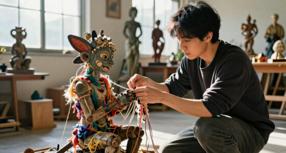 Woo Jin Joo Conjures Mythic Tales From Uncanny Sculptures Of Fiber And Found Objects