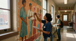 WPA Murals At Harlem Hospital Restored To Their Original Glory
